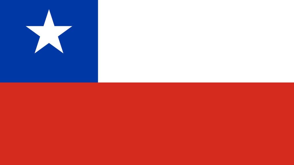 Bandera de Chile para fondo de pantalla | Imprimir GRATIS