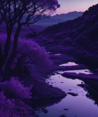 Fondo de pantalla aesthetic morado